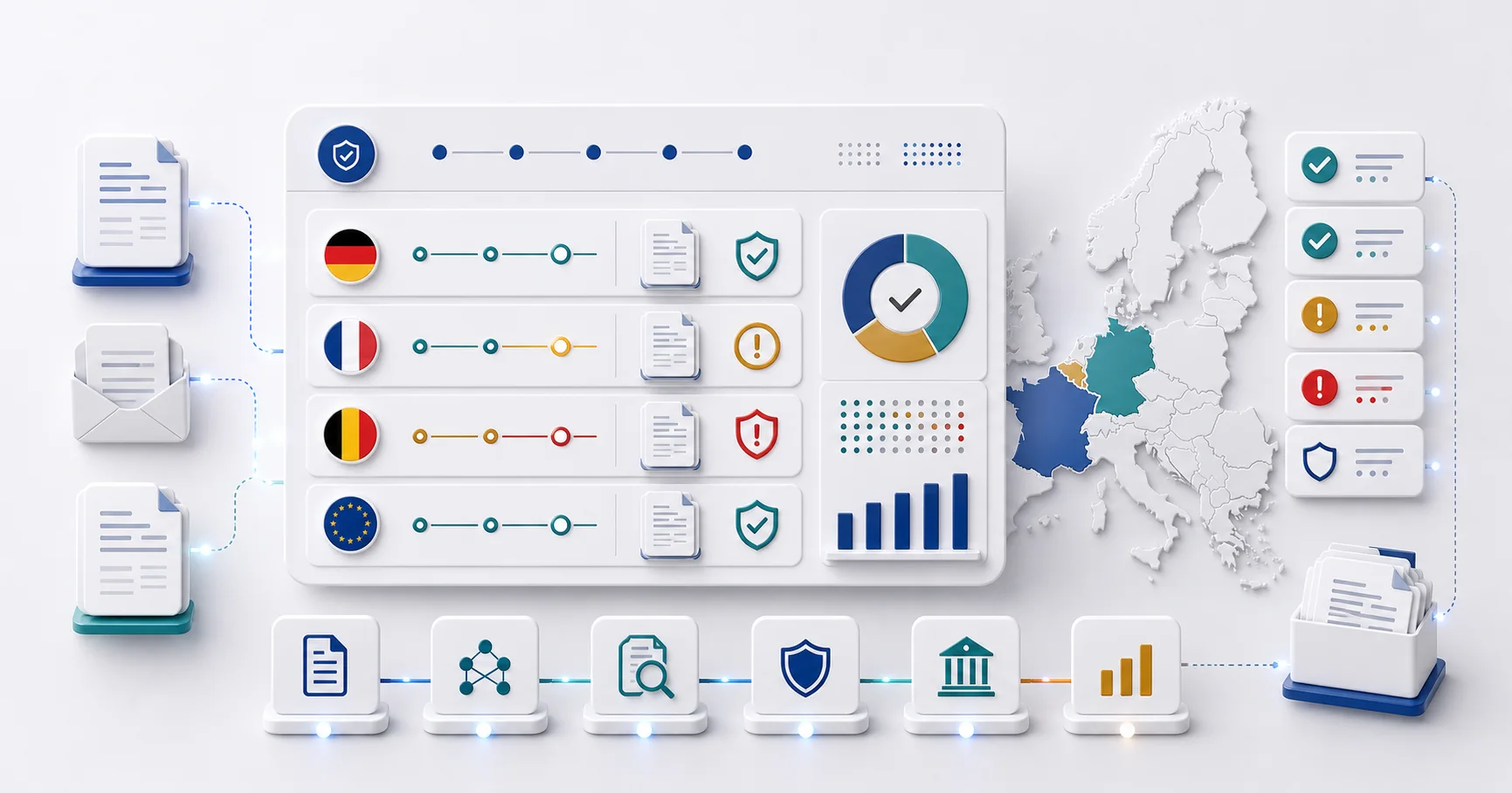 Q2 2026 e-invoicing compliance check: Germany, France, Belgium, ViDA