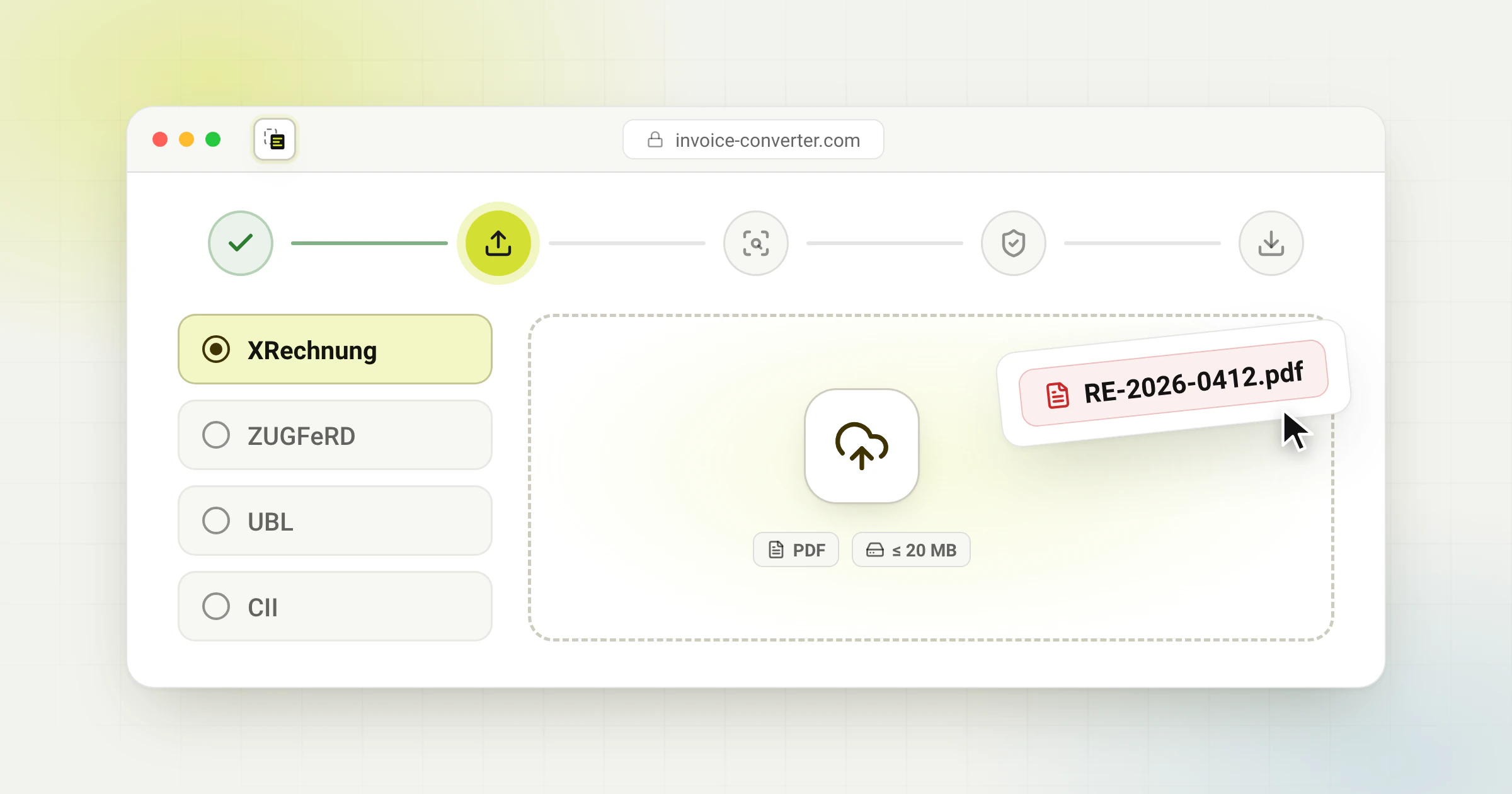 Convertir une facture en ligne : guide web simple